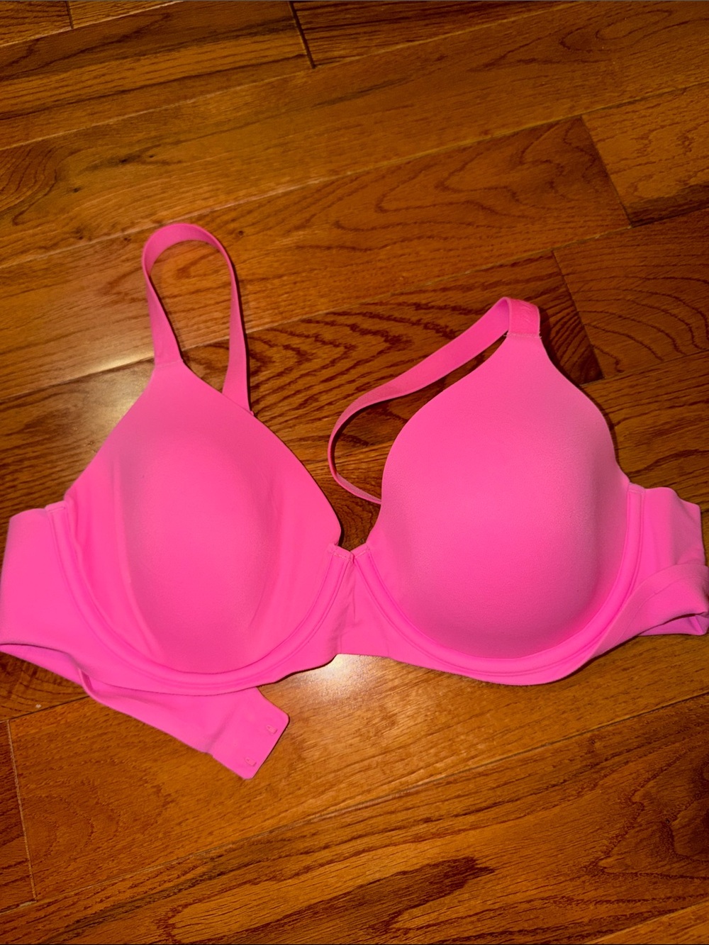 aerie Smooth Contour Bra in Neon Pink